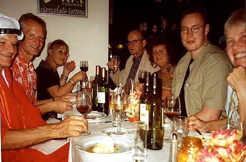 Members of my family - Finn (my father), Leif, Soes, Lars, Birgit (my mother), Jon, Bente